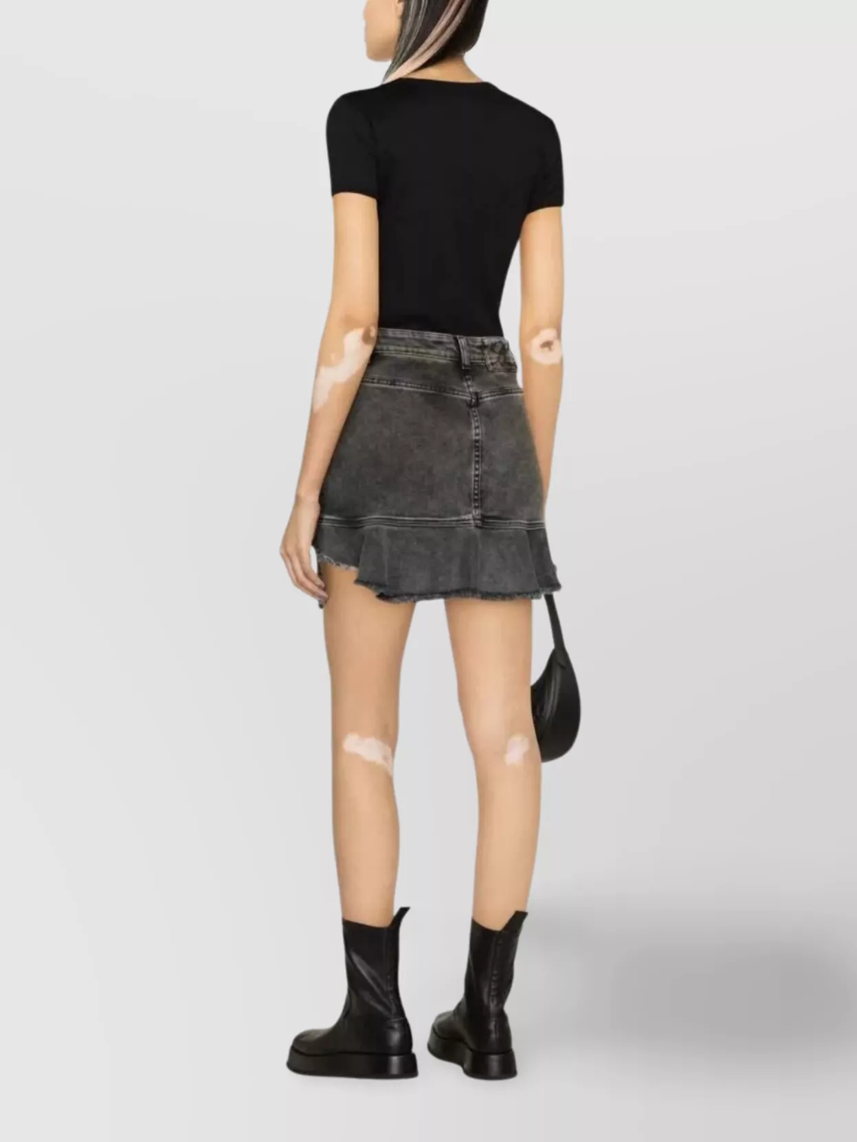 Ambush Crew Neck Graphic Print Short Sleeves Top