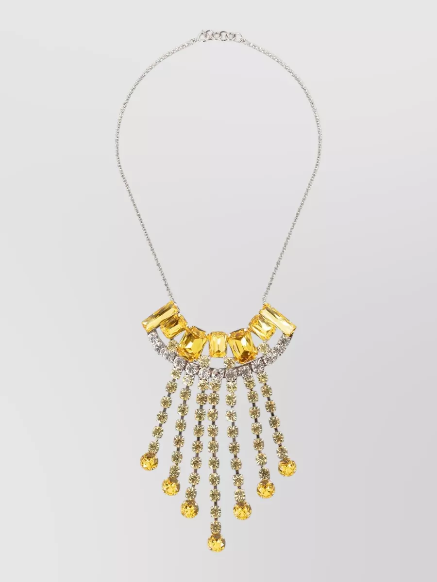 Dries Van Noten crystal-embellished necklace