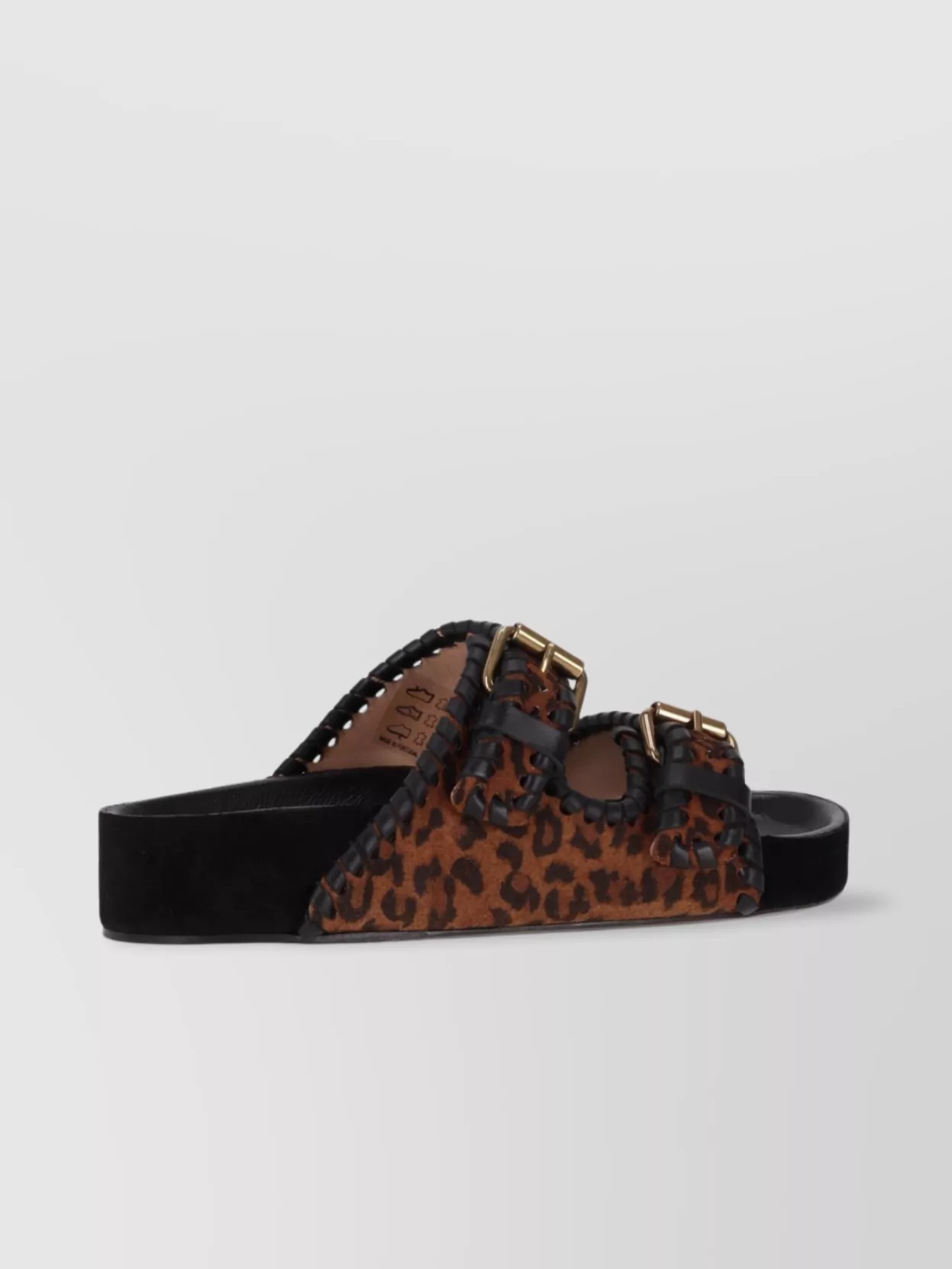 Isabel Marant Animal Print Flat Sole Sandals
