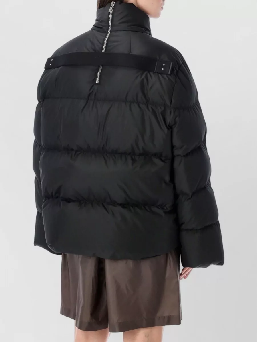 Moncler Cyclopic Jacket High Collar Long Sleeves