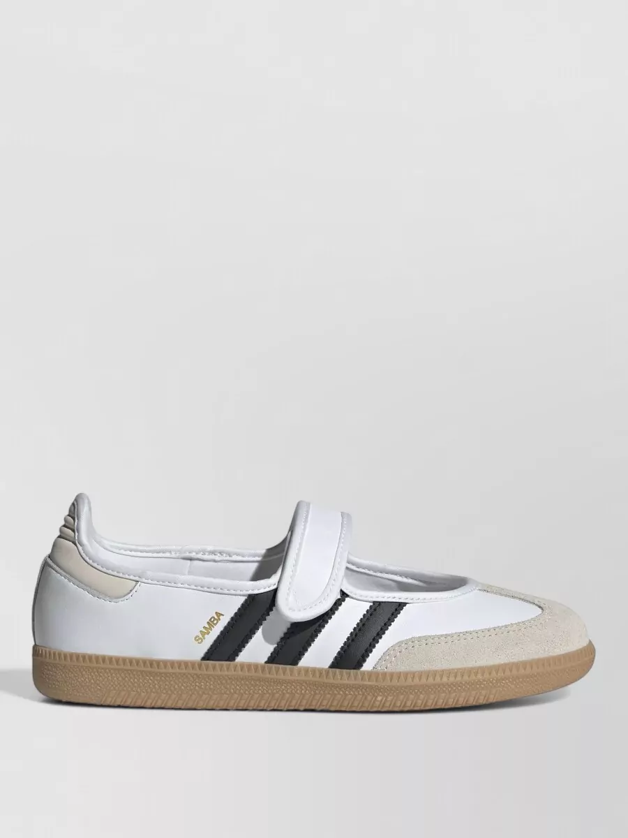 Adidas Leather Samba Jane Slip-On Sneakers