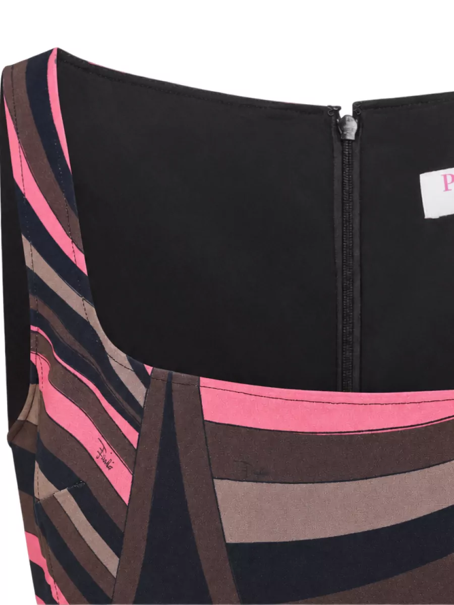 Pucci Sleeveless Printed Mini Dress