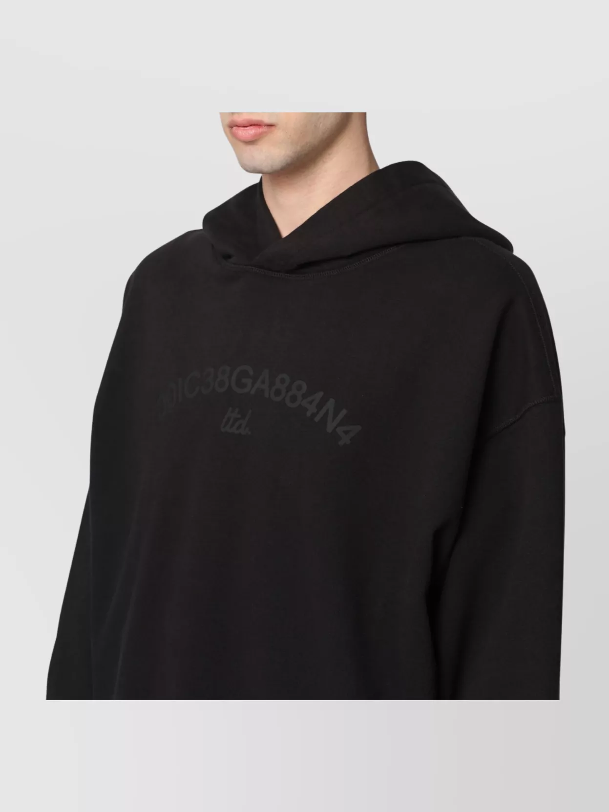 Dolce&Gabbana Cotton Ribbed Hoodie