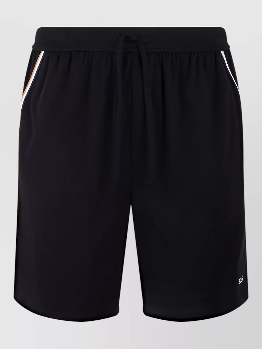 Boss Cotton relaxed-fit shorts