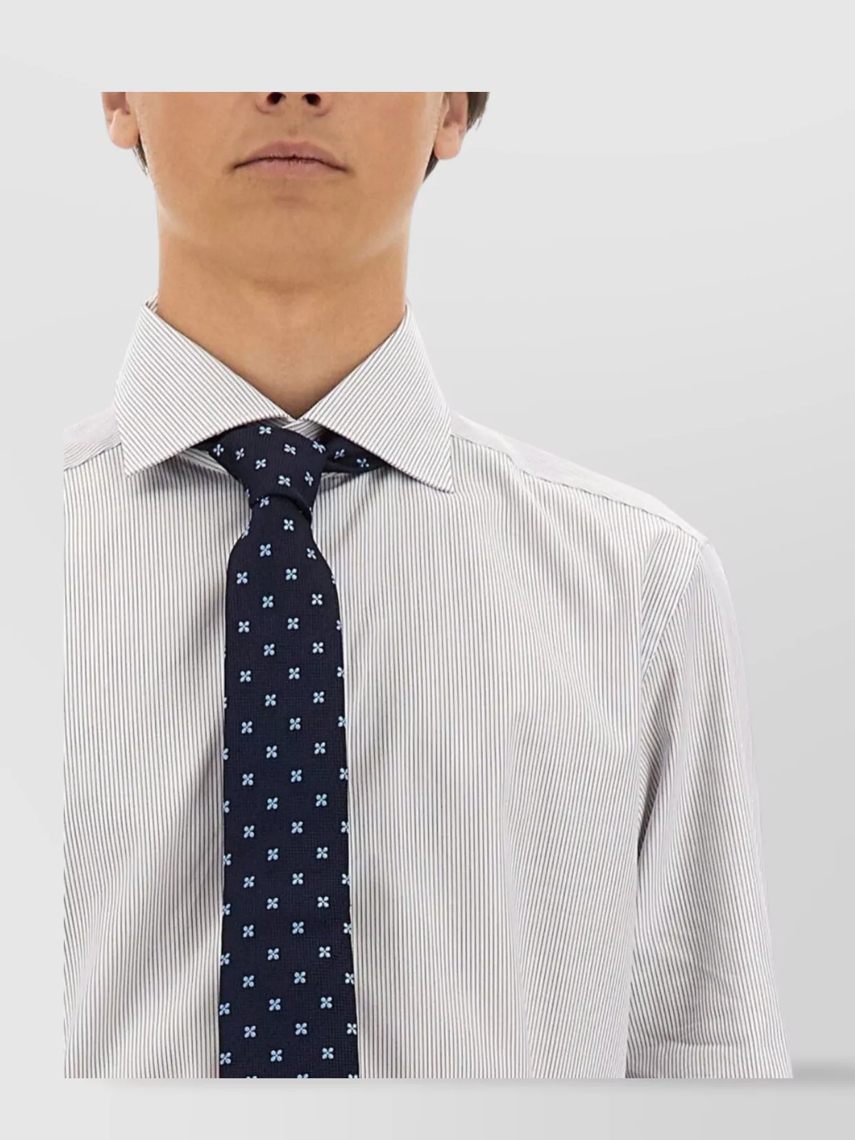 Zegna Striped Long Sleeves Winner Shirt