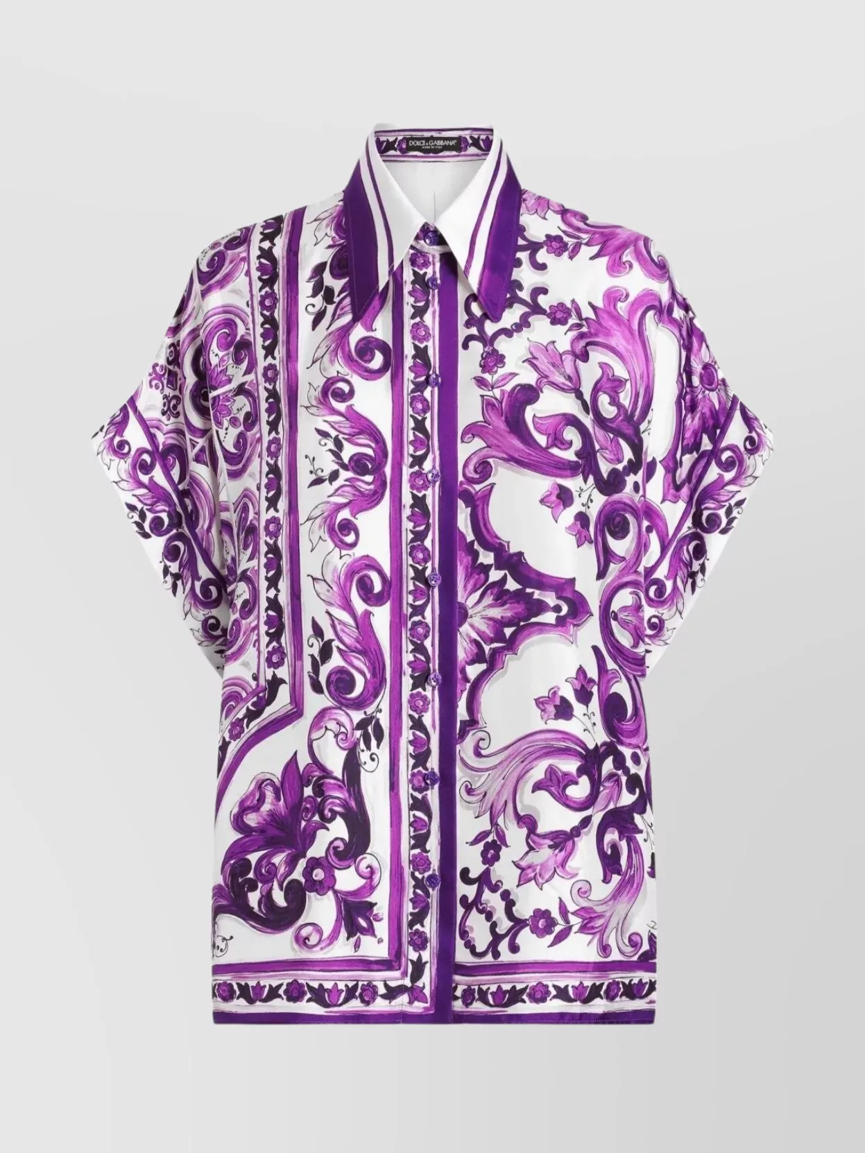 Dolce&Gabbana Silk printed shirt