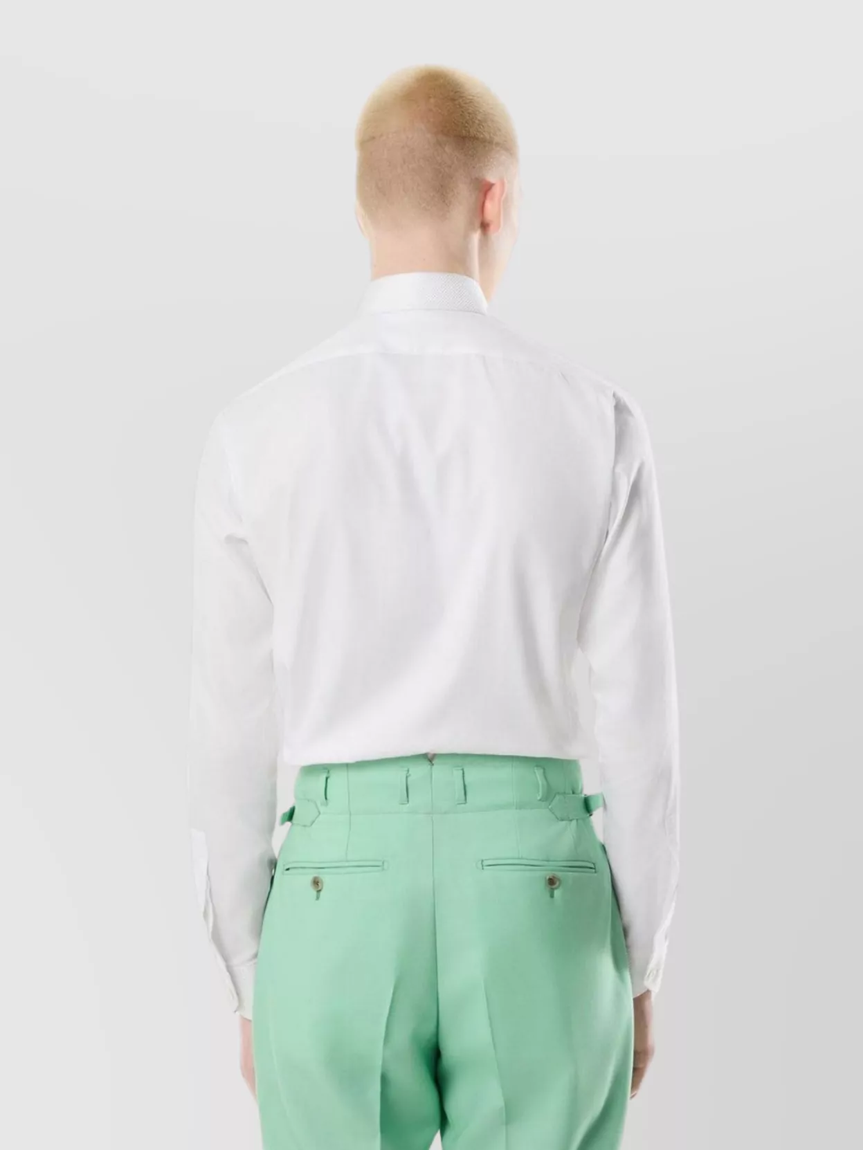 Tom Ford Long Sleeve Cotton Silk Shirt