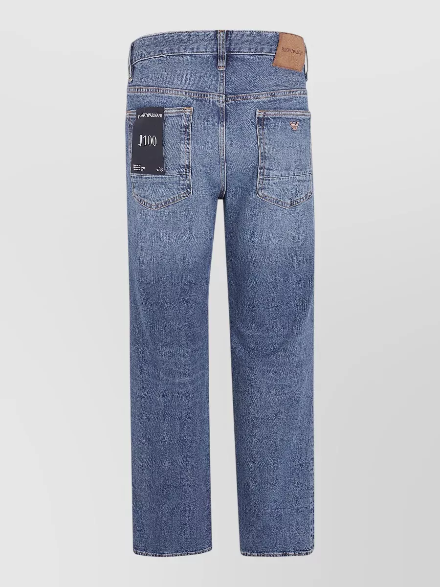 Emporio Armani Wide-Leg Baggy Jeans