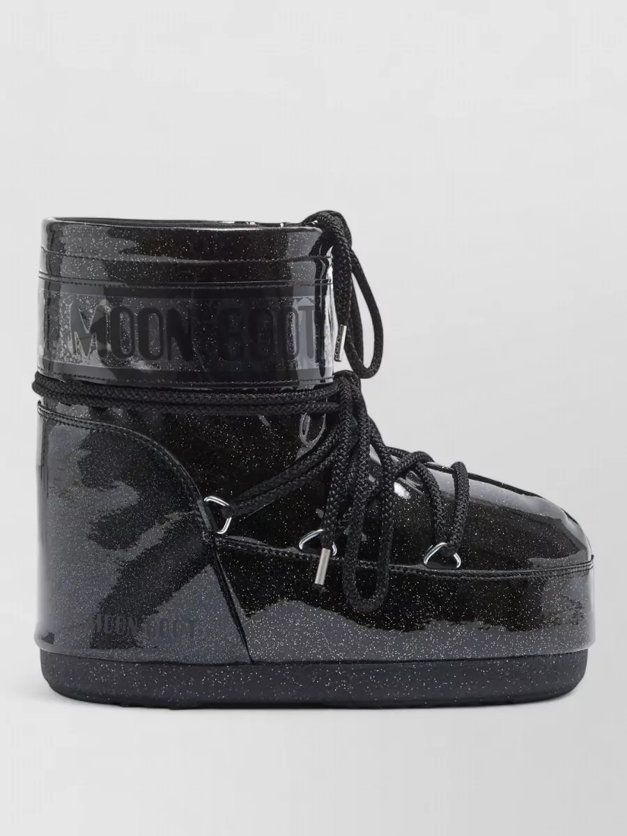 Moon Boot Glitter Ankle Snow Boots