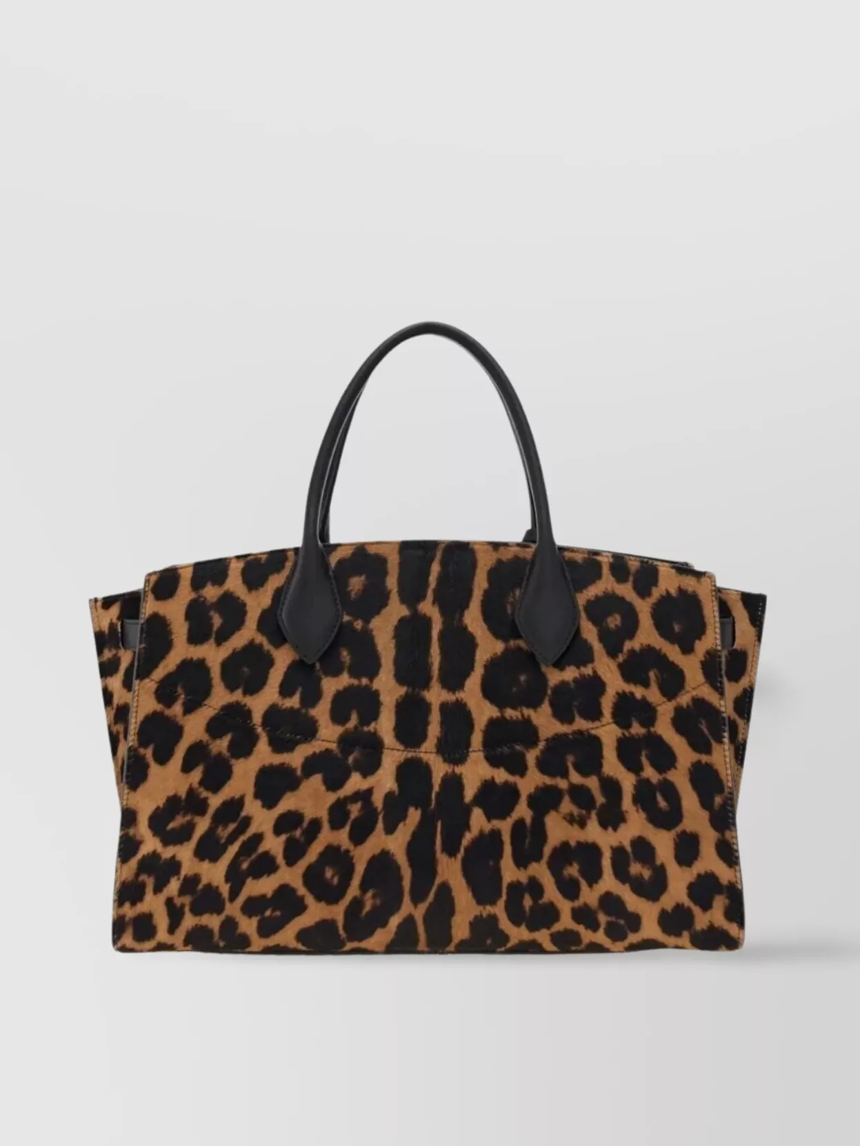 Ferragamo Studio Large Soft Bag With Animal Print