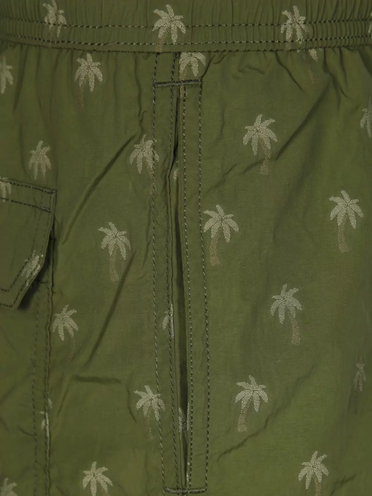 Mc2 Saint Barth Riviera Palm Tree Swim Shorts