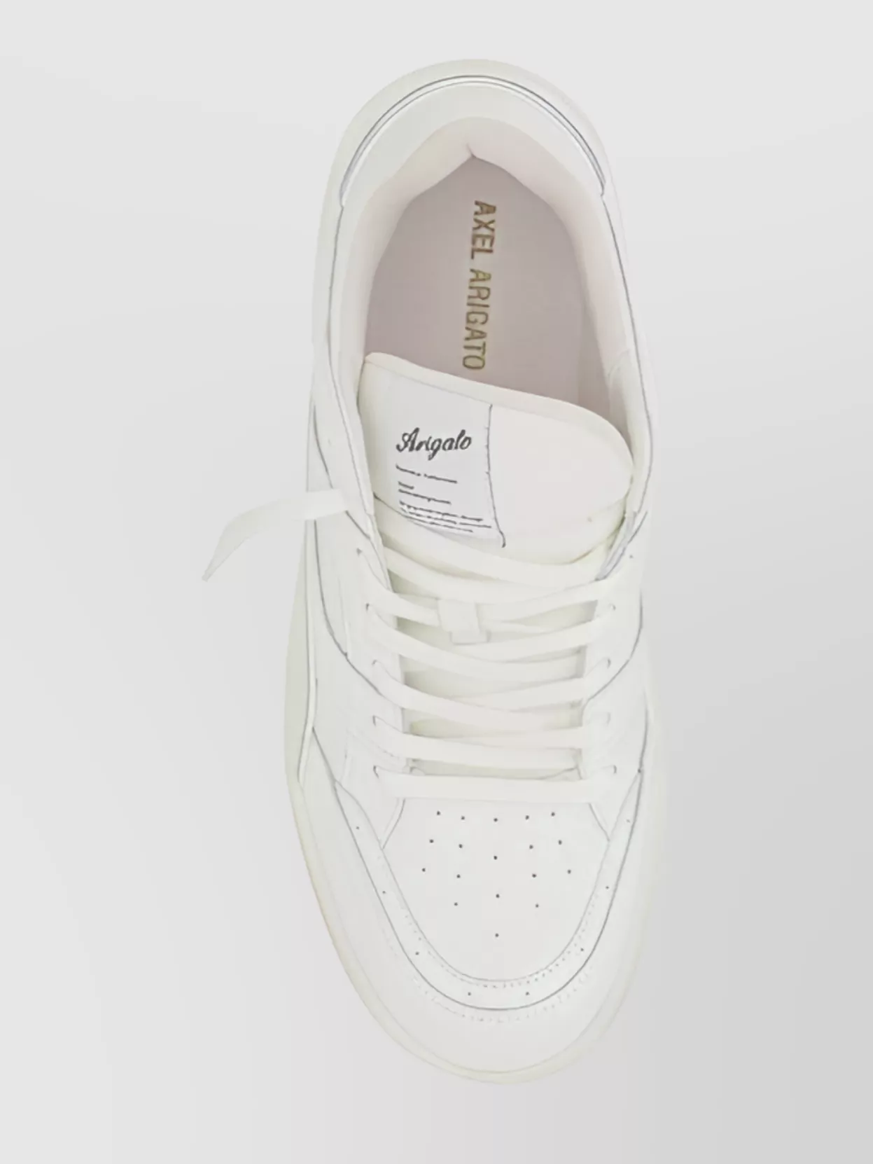 Axel Arigato Calf Leather Paneled Low-Top Sneakers