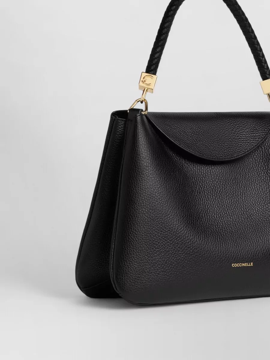Coccinelle Calf Leather Shoulder Bag Tiggy