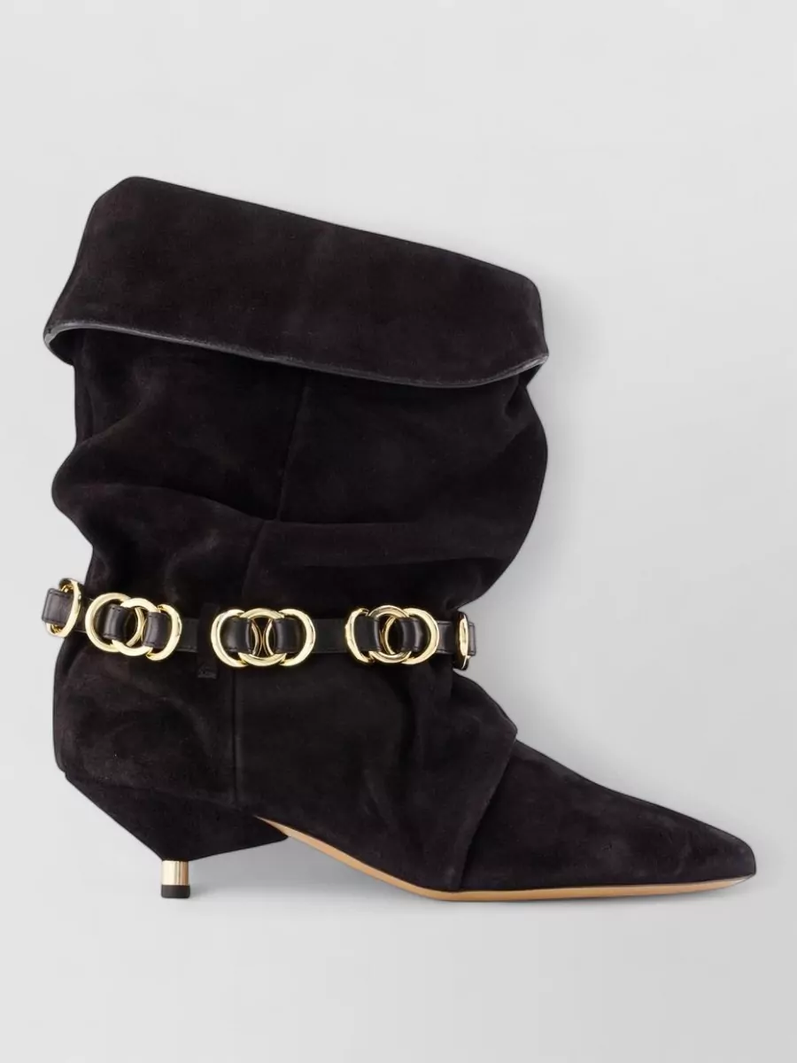 Isabel Marant suede leather ankle boots