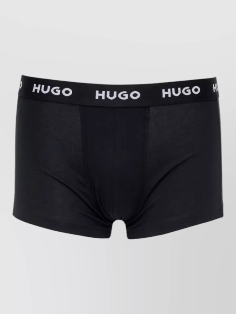 Hugo Boxer Shorts Tri Pack Elastic Waistband