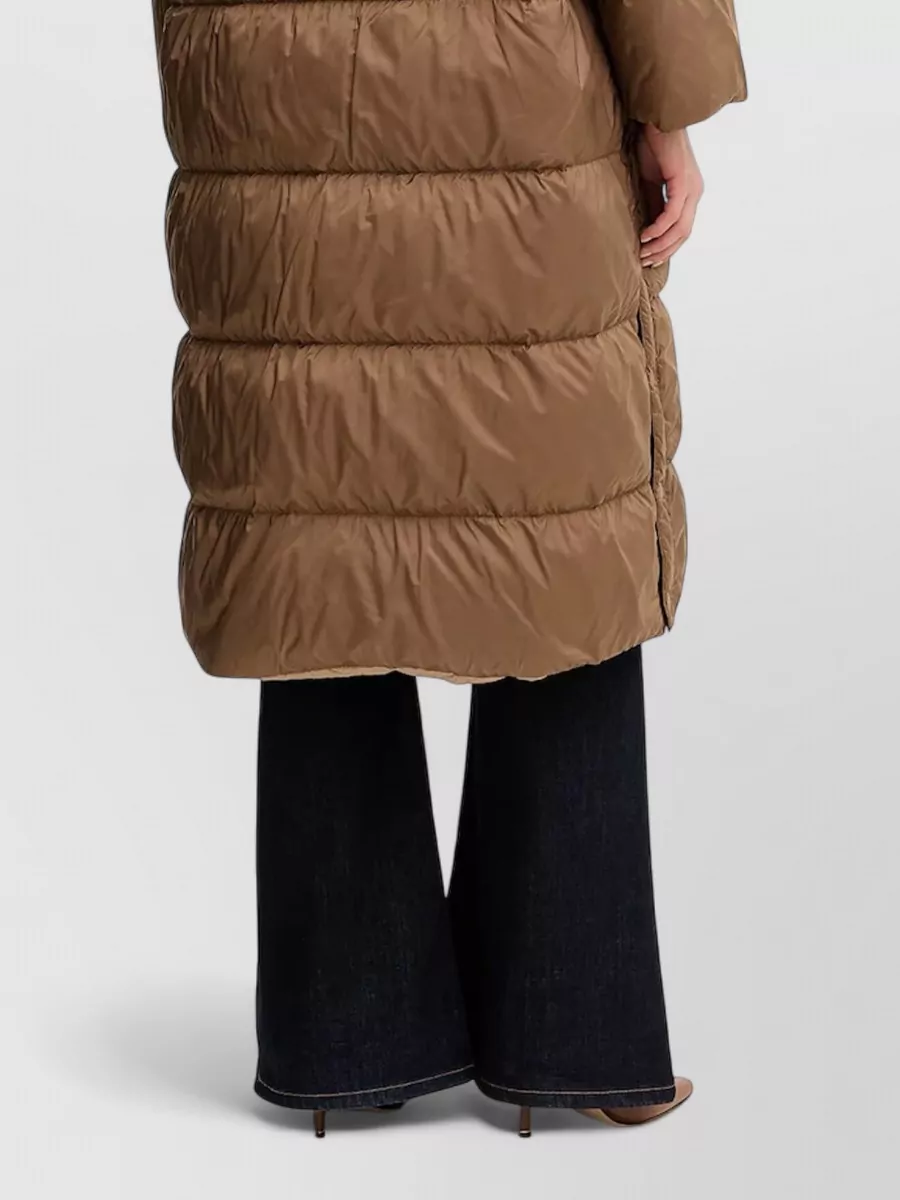 Weekend Max Mara Hooded Long Quilted Coat Novak