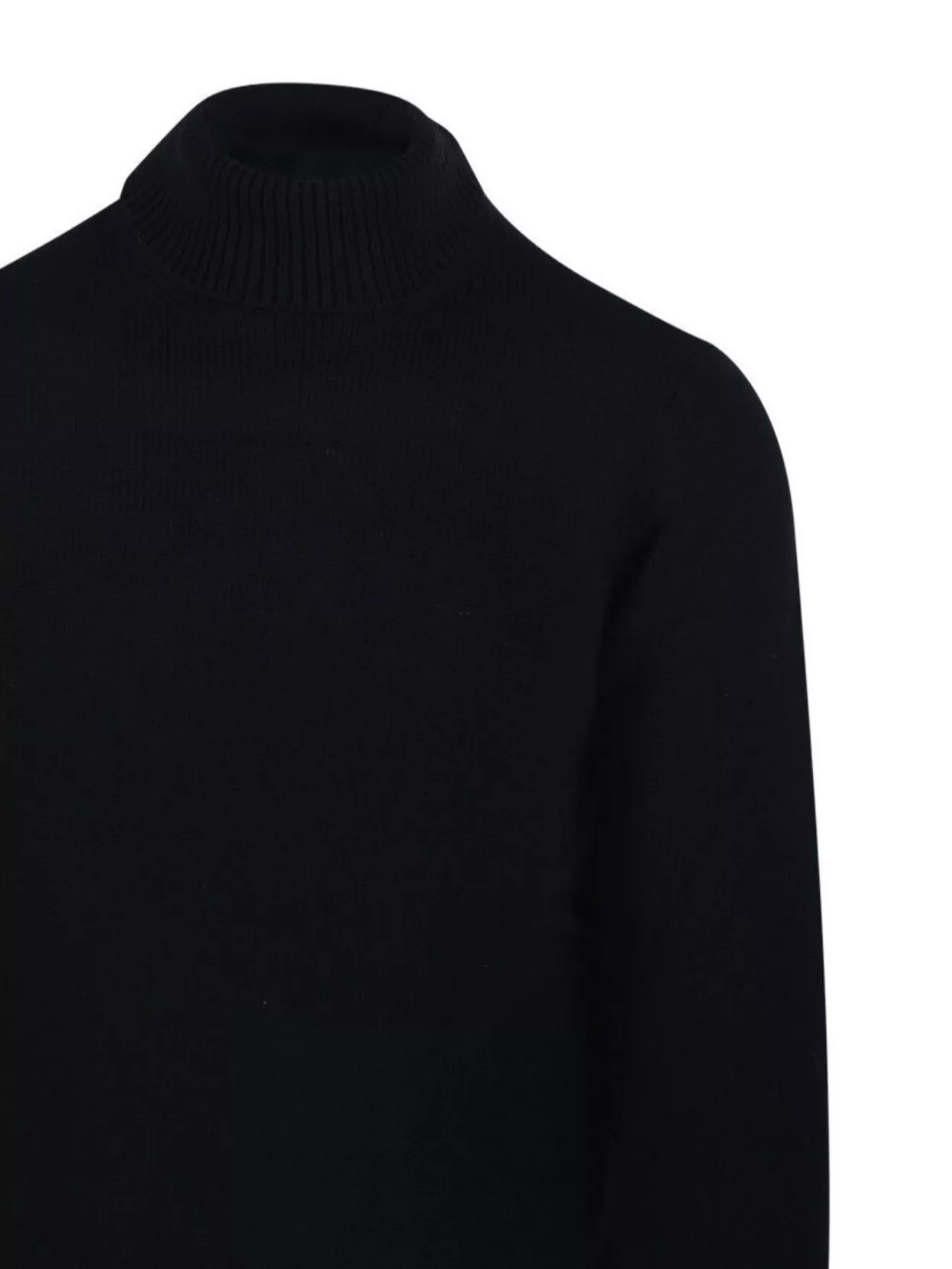 Roberto Collina High Neck Cuffs And Hem Sweater