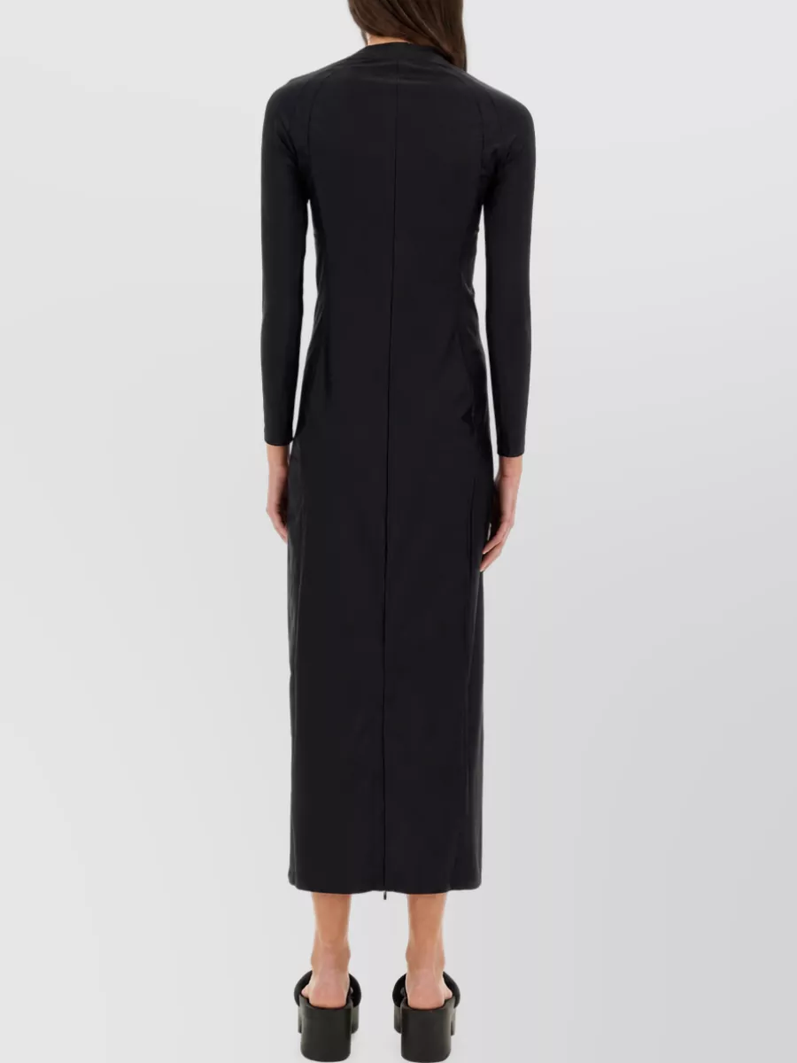 Alexander Wang Logo-Print Maxi Dress