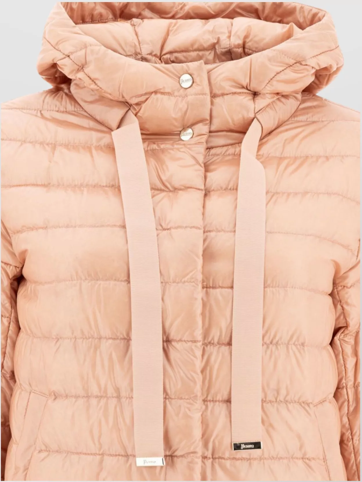 Herno Quilted Hooded Drawstring Puffer Jacket
