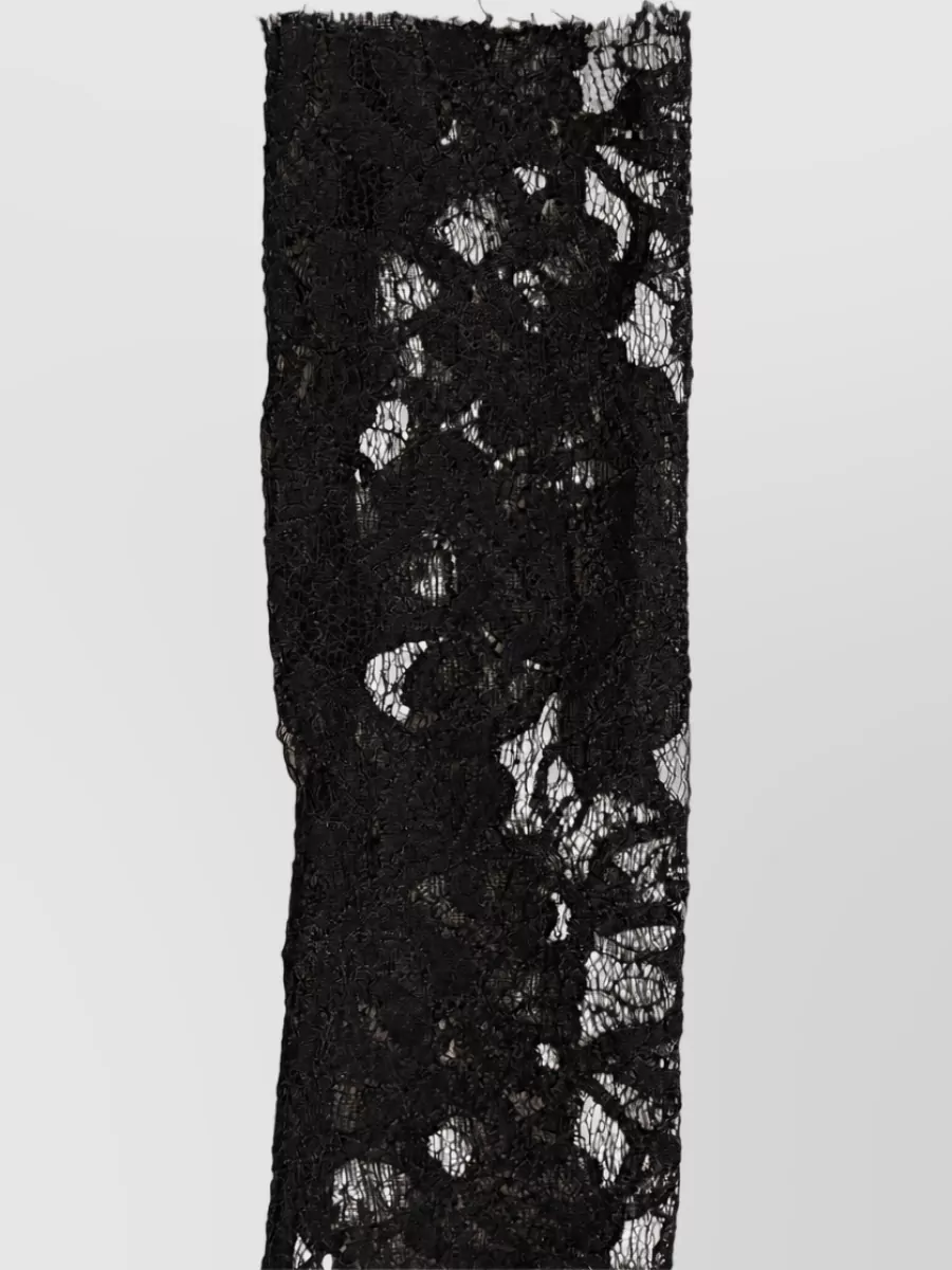 Dolce&Gabbana Floral Lace Arm Warmer Sleeves
