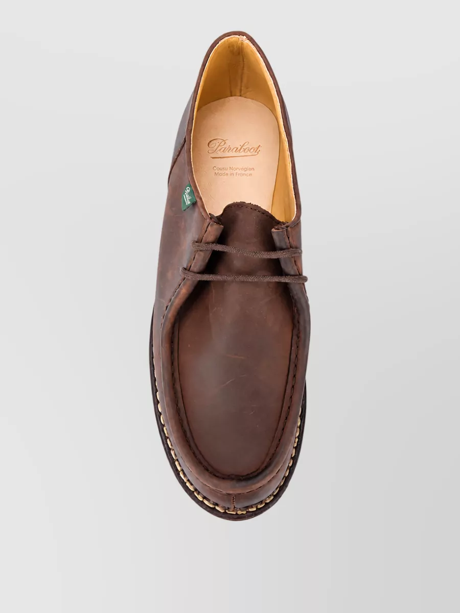 Paraboot Leather Derby Shoes