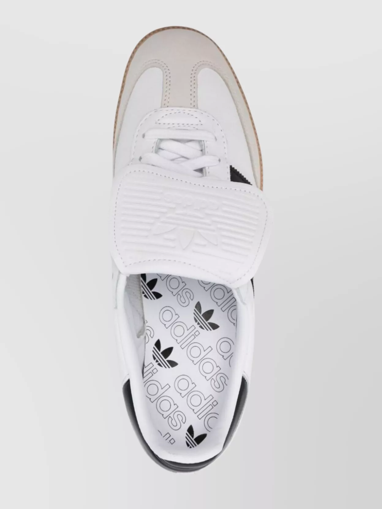 Adidas Lt Round Toe Rubber Sole Sneakers