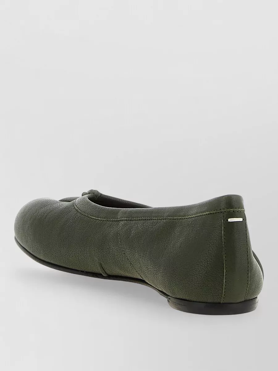 Maison Margiela Leather Tabi Ballerina Flats