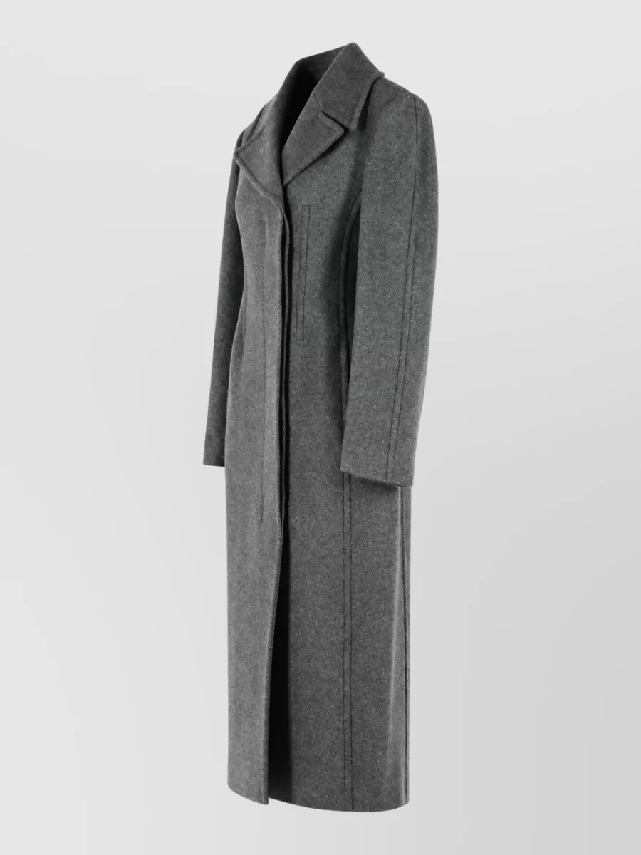Sportmax Wool Long Coat