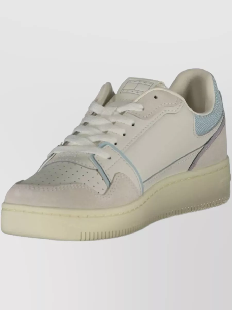 Tommy Hilfiger Leather Lace-Up Sneakers