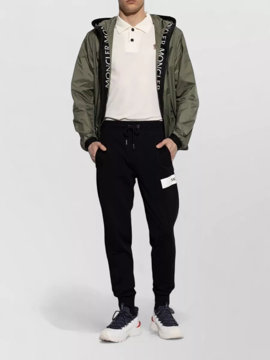 Moncler Grenoble Short-Sleeve Polo Shirt