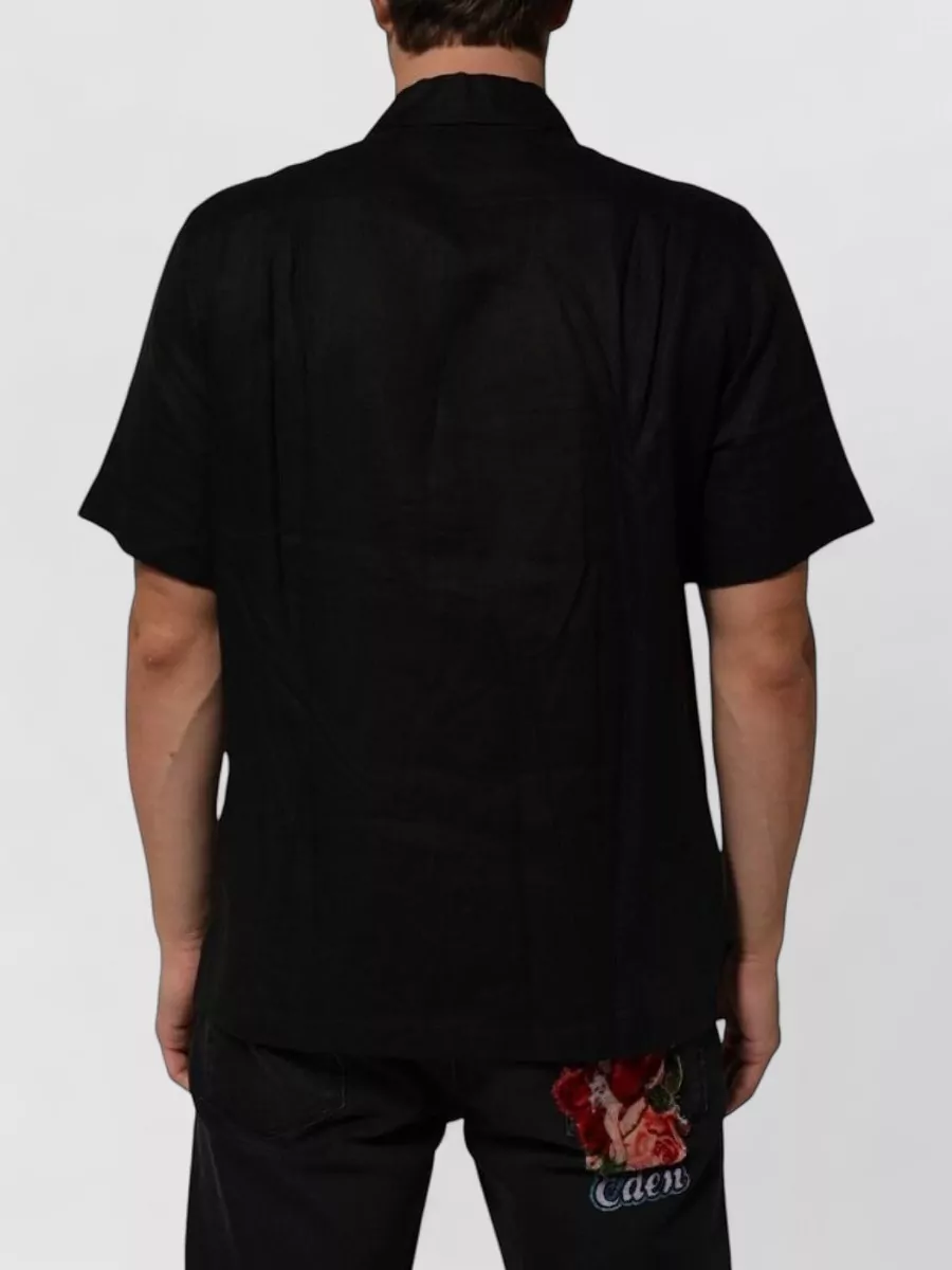 Carhartt Wip Linen Short-Sleeve Polo Shirt
