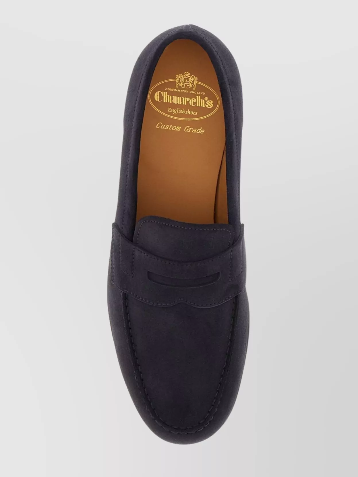 Church's Penny Strap Detail Suede Loafers