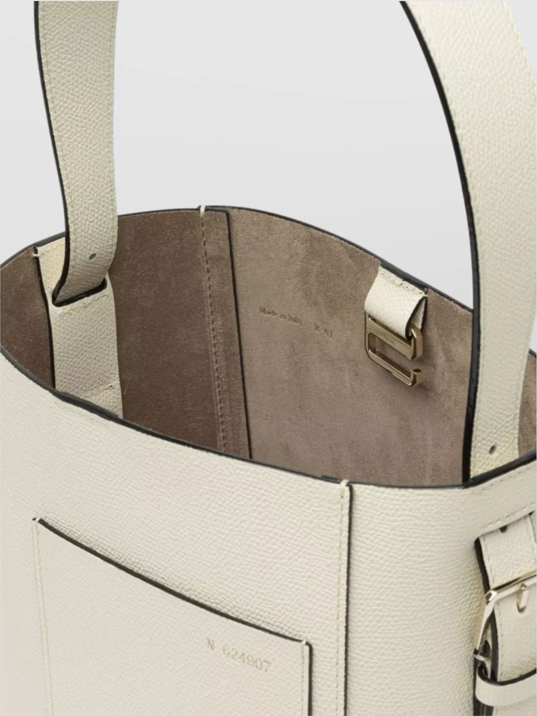 Valextra Shoulder Bag Structured Top Handle