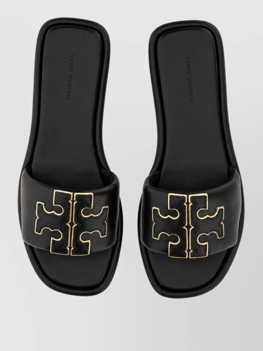 Tory Burch Leather Slider Sandals