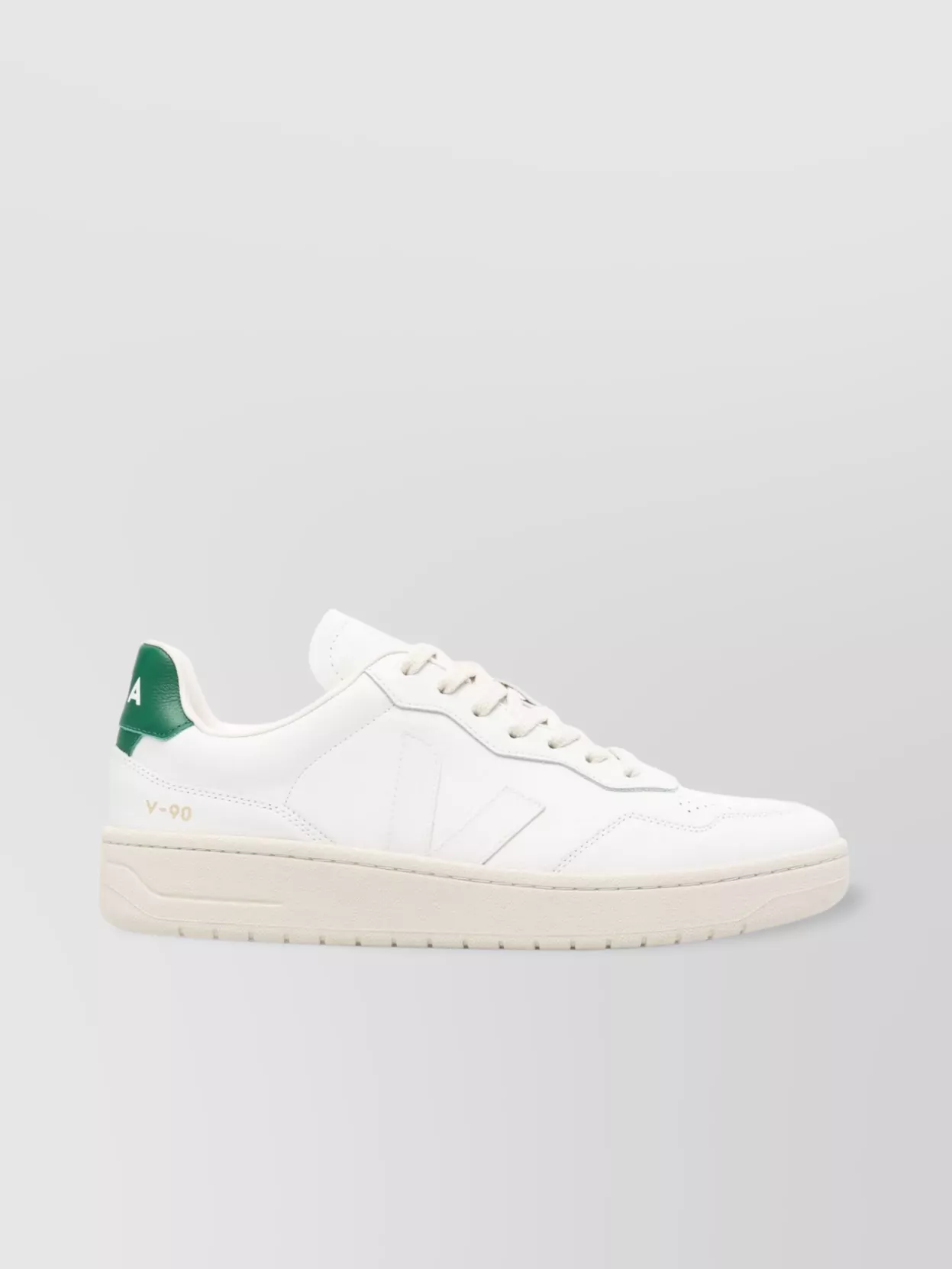 Veja V-90 Panelled Leather Sneakers