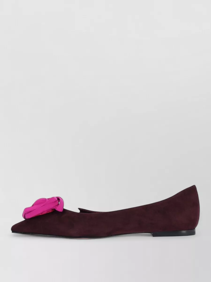 Roger Vivier Leather Ballet Pumps