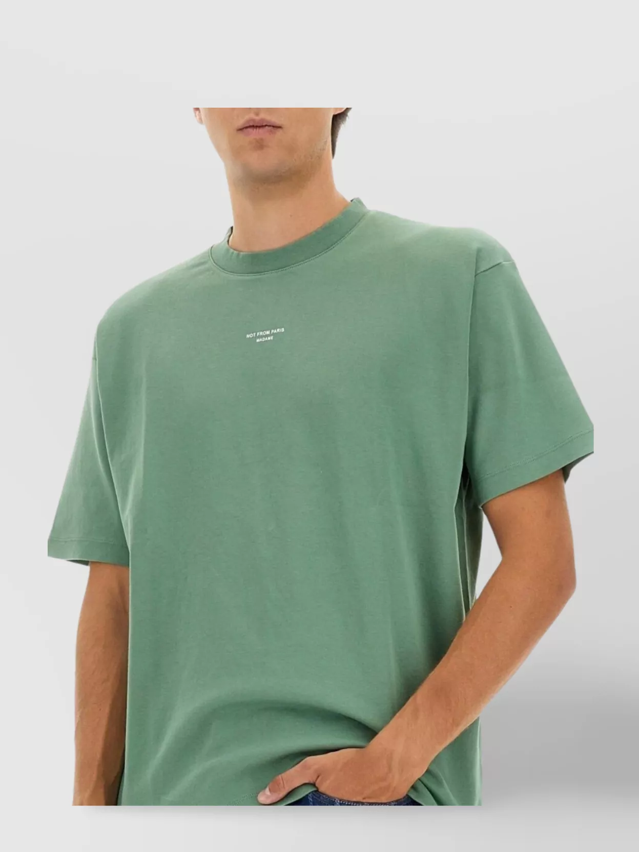 Drôle De Monsieur Short Sleeve Crew Neck T-Shirt Design