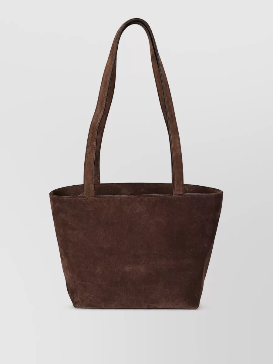 The Row leather parker tote bag
