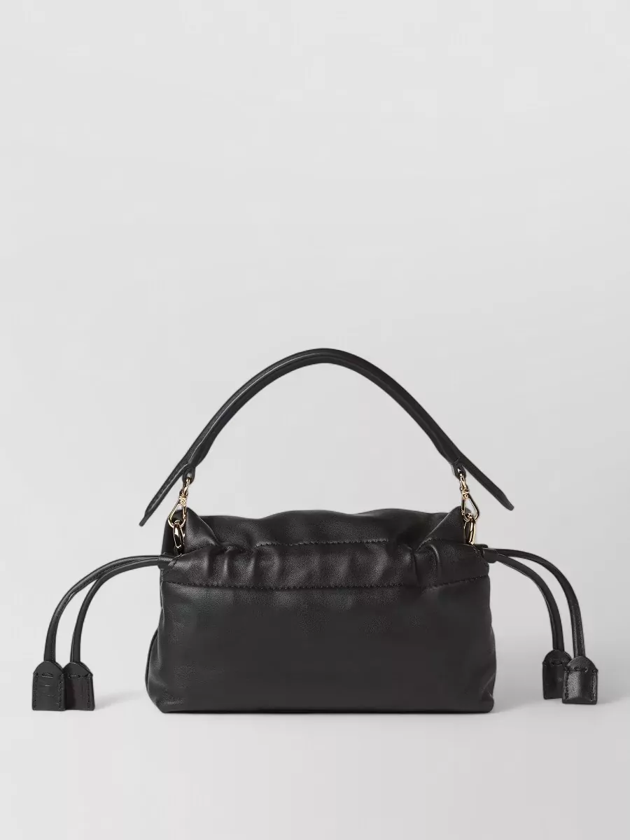 Fendi baguette small leather clutch bag