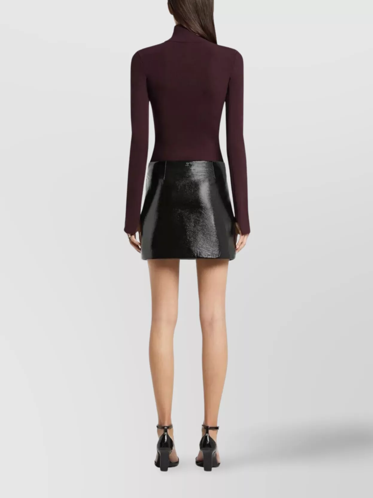 Courrèges A-Line Mini Skirt Side Slit