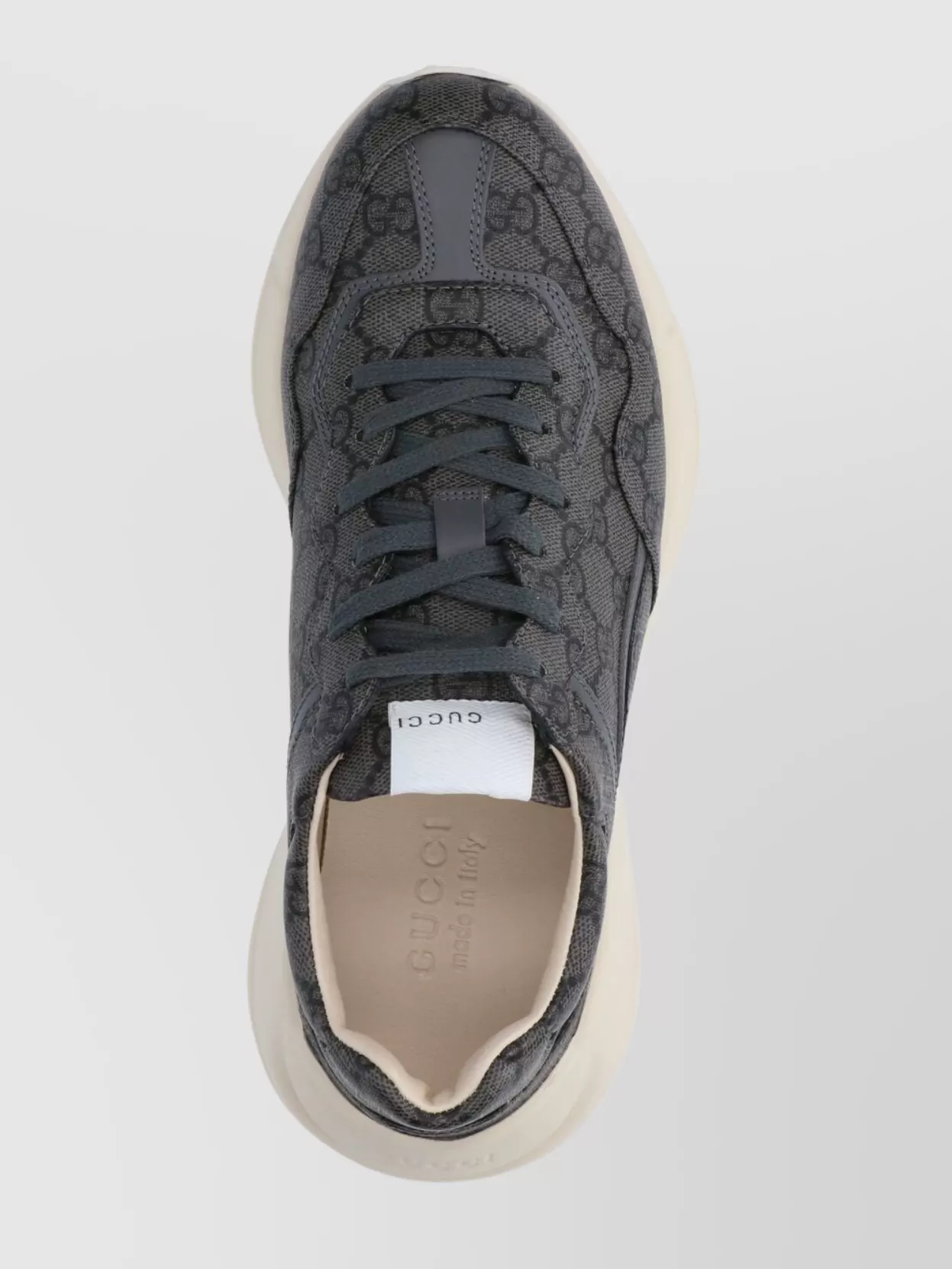 Gucci Low Top Chunky Sole Round Toe Sneakers