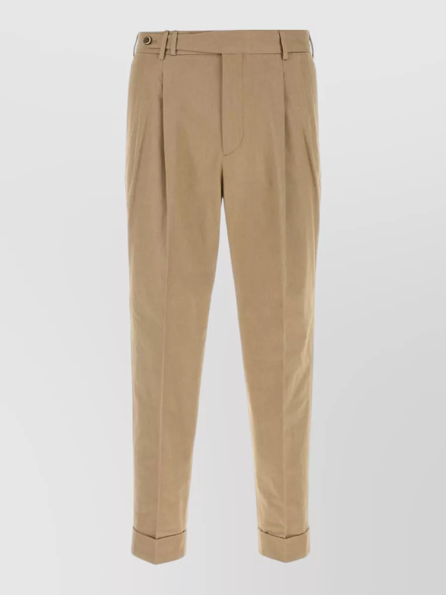 Pt Torino cotton tailored trousers