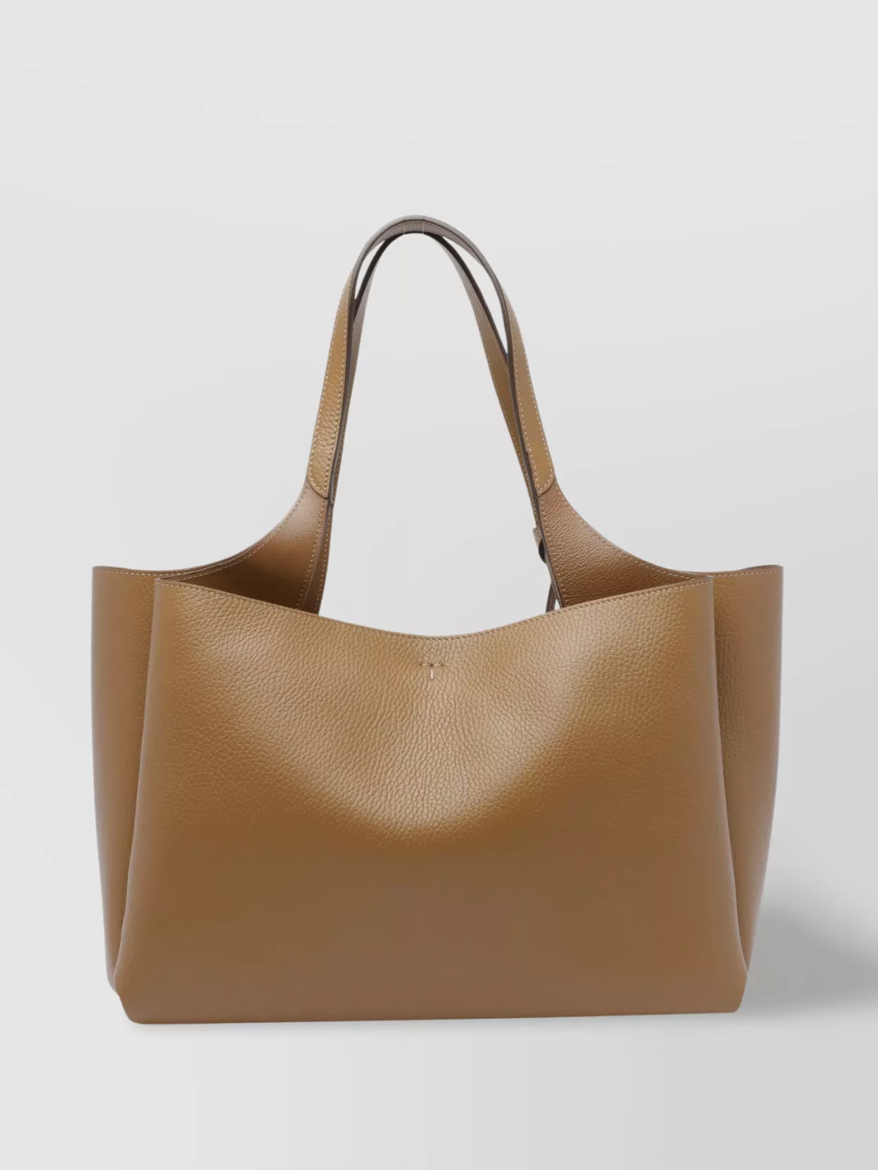 Tod's Textured Leather Tote Bag With 2 Handles