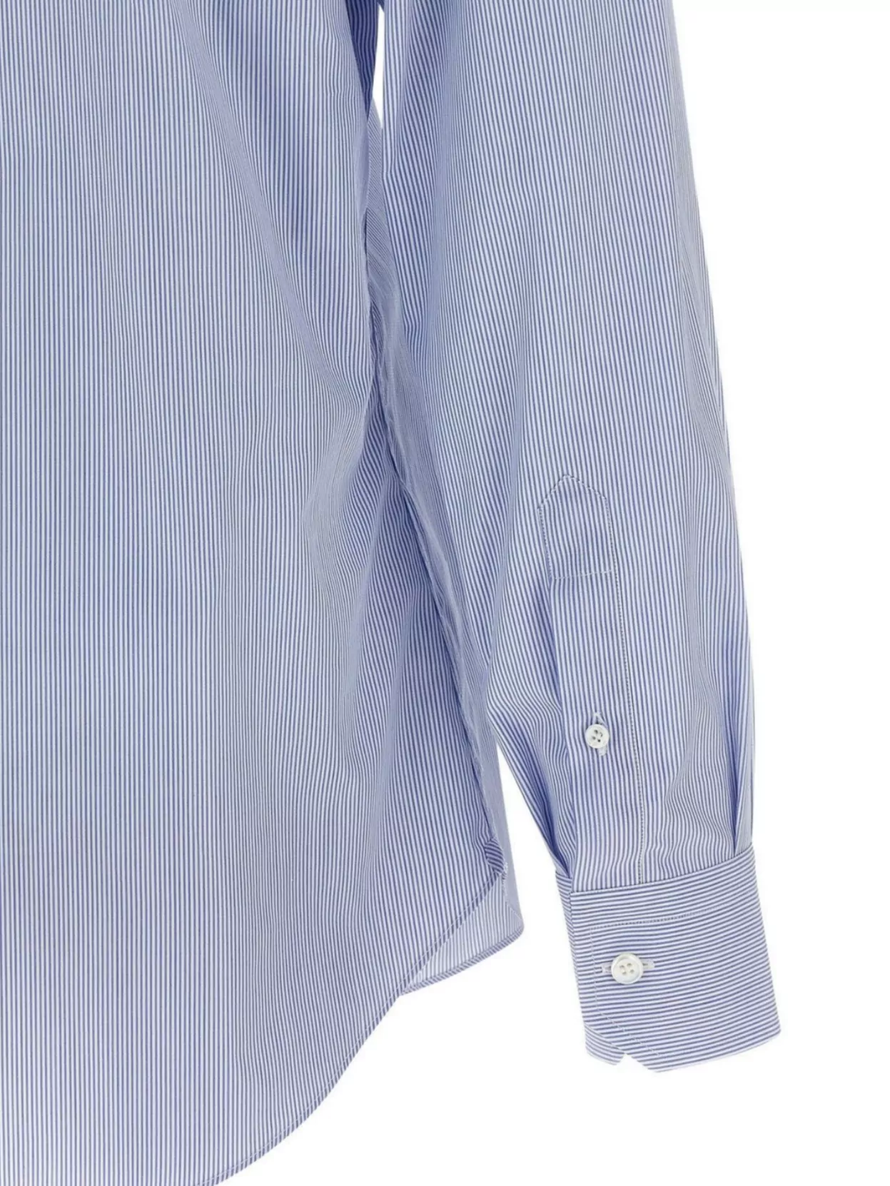 Brioni Striped Long Sleeve Button-Down Shirt