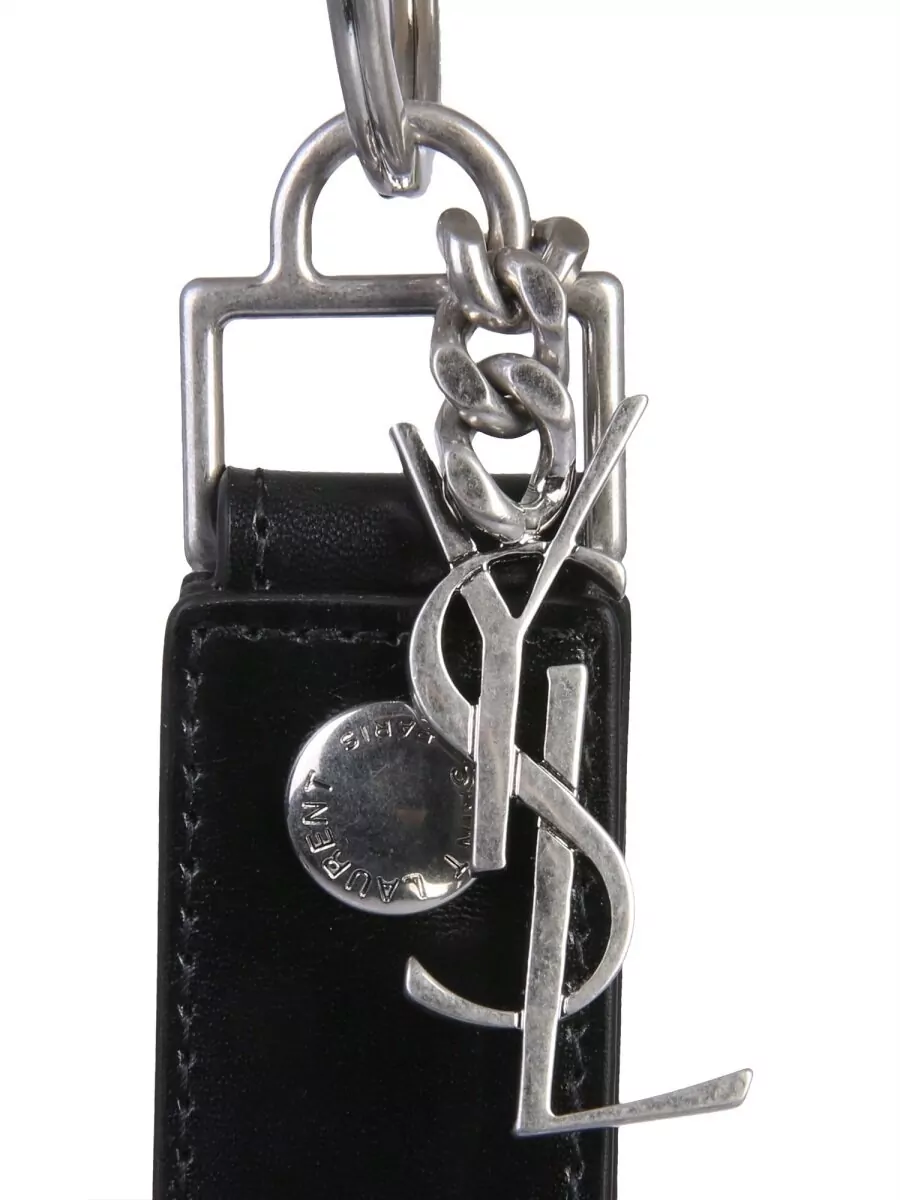Saint Laurent Leather Keyring