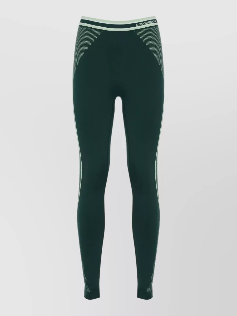 Casablanca Logo-elastic leggings
