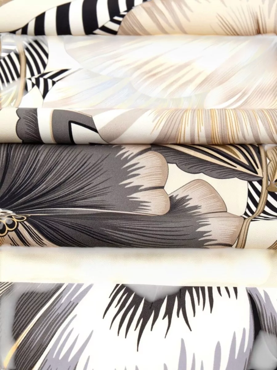 Ferragamo Silk Foulard Featuring Floral Pattern