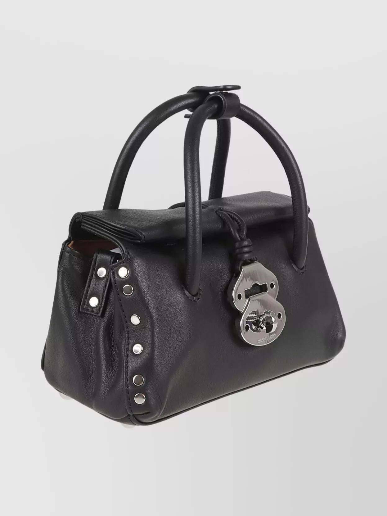 Zanellato Structured Shoulder Bag Metal Hardware