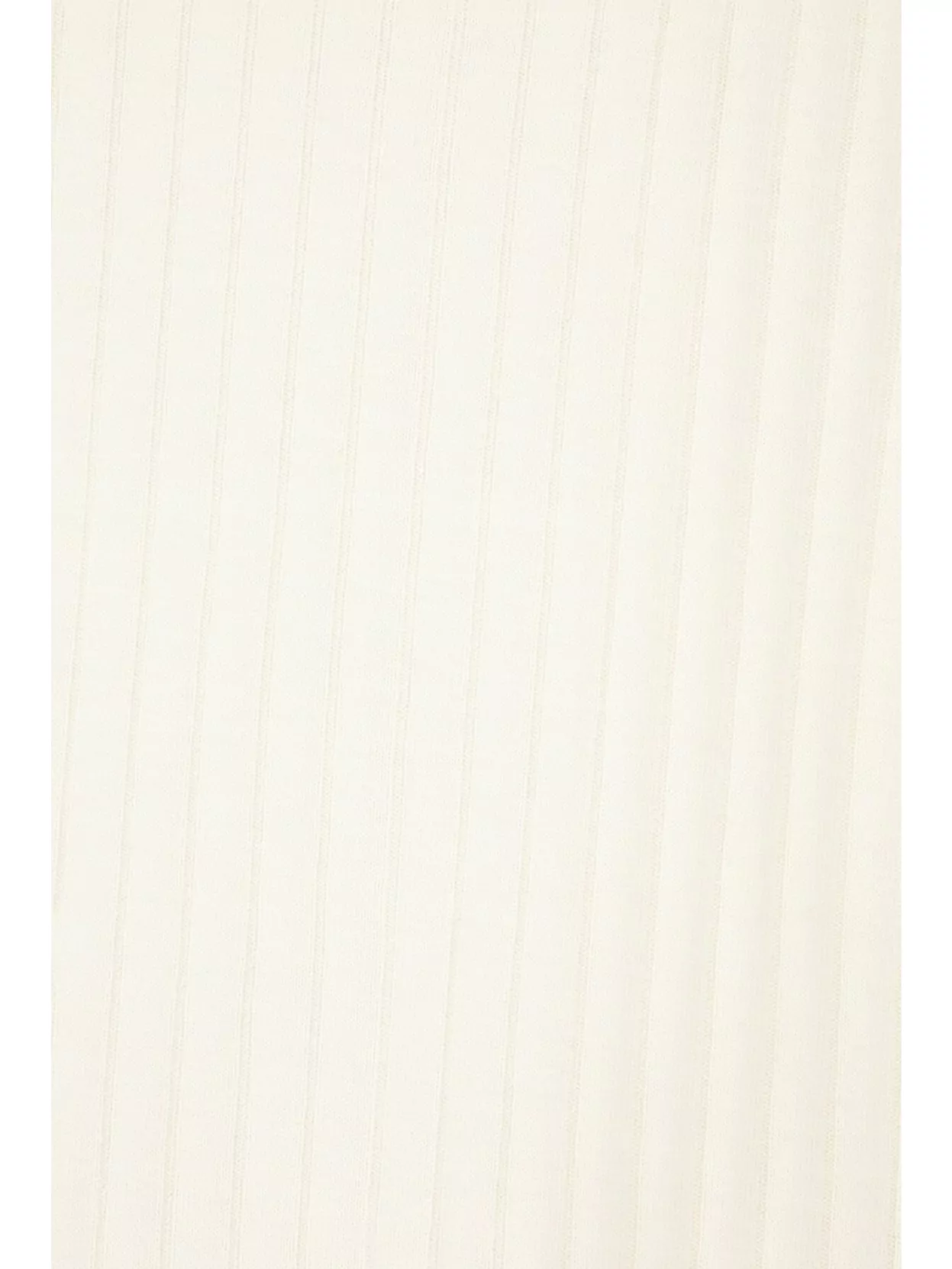 The Row Ribbed Crew Neck Top With Long Sleeves In Neutral