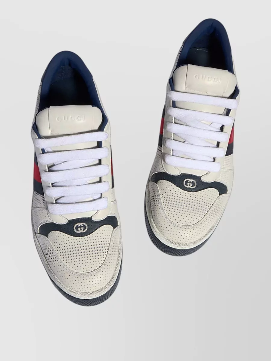 Gucci Leather Screener Sneakers